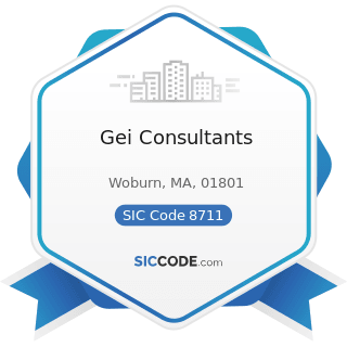 Gei Consultants - SIC Code 8711 - Engineering Services