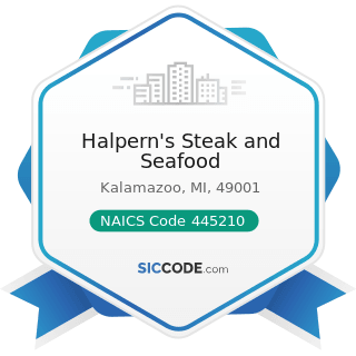 Halpern's Steak and Seafood - NAICS Code 445210 - Meat Markets
