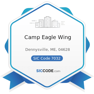 Camp Eagle Wing - SIC Code 7032 - Sporting and Recreational Camps