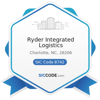 Ryder Integrated Logistics - SIC Code 8742 - Management Consulting Services