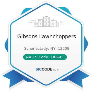 Gibsons Lawnchoppers - NAICS Code 336991 - Motorcycle, Bicycle, and Parts Manufacturing