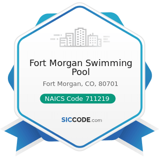 Fort Morgan Swimming Pool - NAICS Code 711219 - Other Spectator Sports