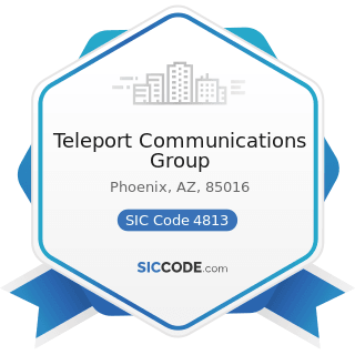 Teleport Communications Group - SIC Code 4813 - Telephone Communications, except Radiotelephone