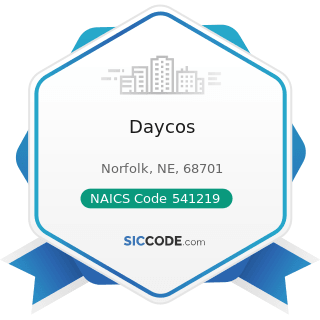 Daycos - NAICS Code 541219 - Other Accounting Services