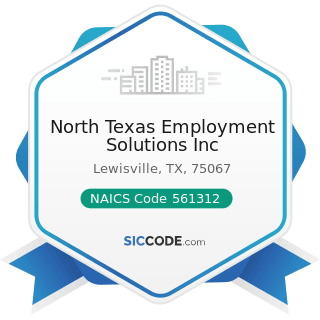 North Texas Employment Solutions Inc - NAICS Code 561312 - Executive Search Services