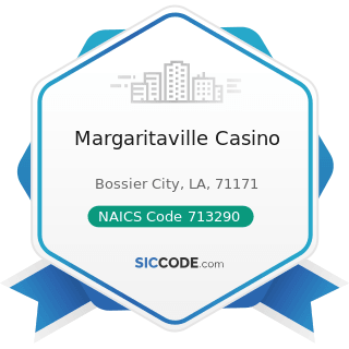 Margaritaville Casino - NAICS Code 713290 - Other Gambling Industries