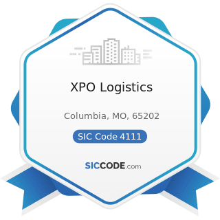 XPO Logistics - SIC Code 4111 - Local and Suburban Transit