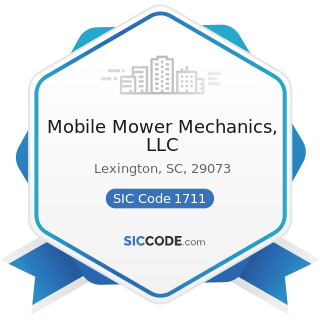 Mobile Mower Mechanics, LLC - SIC Code 1711 - Plumbing, Heating and Air-Conditioning