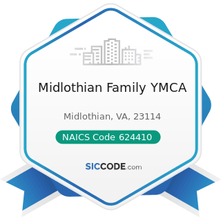 Midlothian Family YMCA - NAICS Code 624410 - Child Care Services