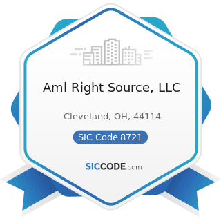 Aml Right Source, LLC - SIC Code 8721 - Accounting, Auditing, and Bookkeeping Services