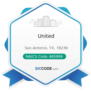 United - NAICS Code 485999 - All Other Transit and Ground Passenger Transportation