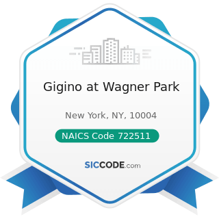 Gigino at Wagner Park - NAICS Code 722511 - Full-Service Restaurants