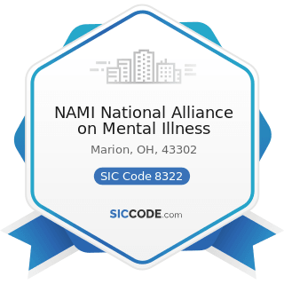 NAMI National Alliance on Mental Illness - SIC Code 8322 - Individual and Family Social Services