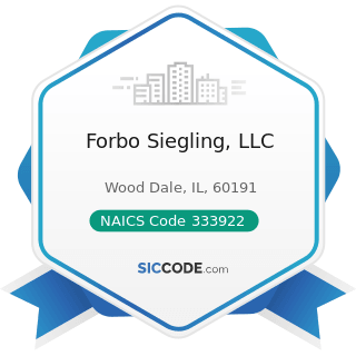 Forbo Siegling, LLC - NAICS Code 333922 - Conveyor and Conveying Equipment Manufacturing