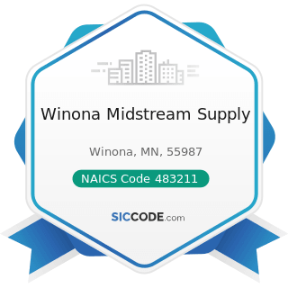 Winona Midstream Supply - NAICS Code 483211 - Inland Water Freight Transportation