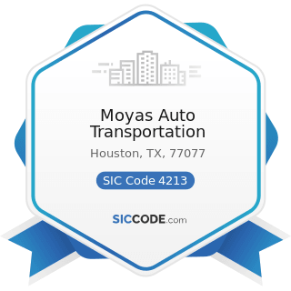 Moyas Auto Transportation - SIC Code 4213 - Trucking, except Local