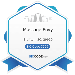 Massage Envy - SIC Code 7299 - Miscellaneous Personal Services, Not Elsewhere Classified