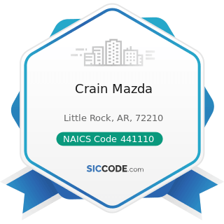 Crain Mazda - NAICS Code 441110 - New Car Dealers