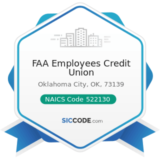 FAA Employees Credit Union - NAICS Code 522130 - Credit Unions