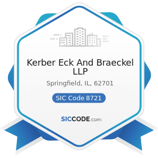 Kerber Eck And Braeckel LLP - SIC Code 8721 - Accounting, Auditing, and Bookkeeping Services