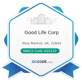 Good Life Corp - NAICS Code 624120 - Services for the Elderly and Persons with Disabilities
