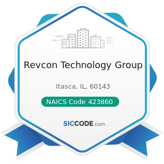 Revcon Technology Group - NAICS Code 423860 - Transportation Equipment and Supplies (except...