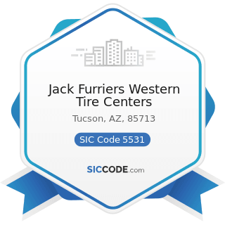Jack Furriers Western Tire Centers - SIC Code 5531 - Auto and Home Supply Stores