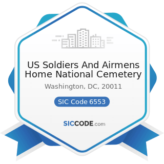 US Soldiers And Airmens Home National Cemetery - SIC Code 6553 - Cemetery Subdividers and...
