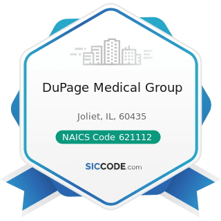 dupage medical group naics code competitors