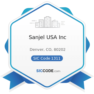 Sanjel USA Inc - SIC Code 1311 - Crude Petroleum and Natural Gas