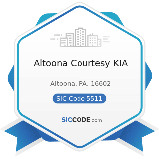 Altoona Courtesy KIA - SIC Code 5511 - Motor Vehicle Dealers (New and Used)