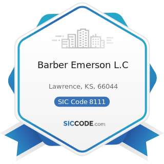 Barber Emerson L.C - SIC Code 8111 - Legal Services