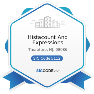 Histacount And Expressions - SIC Code 5112 - Stationery and Office Supplies