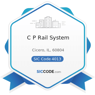 C P Rail System - SIC Code 4013 - Railroad Switching and Terminal Establishments