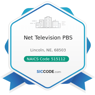 Net Television PBS - NAICS Code 515112 - Radio Stations