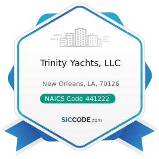 Trinity Yachts, LLC - NAICS Code 441222 - Boat Dealers