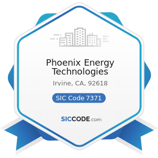 Phoenix Energy Technologies - SIC Code 7371 - Computer Programming Services