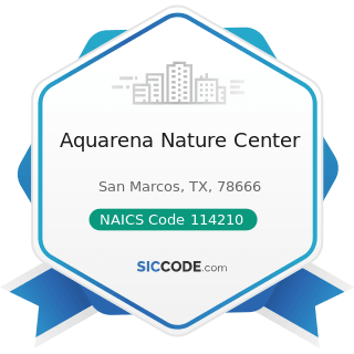 Aquarena Nature Center - NAICS Code 114210 - Hunting and Trapping
