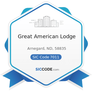 Great American Lodge - SIC Code 7011 - Hotels and Motels