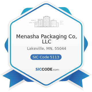 Menasha Packaging Co, LLC - SIC Code 5113 - Industrial and Personal Service Paper