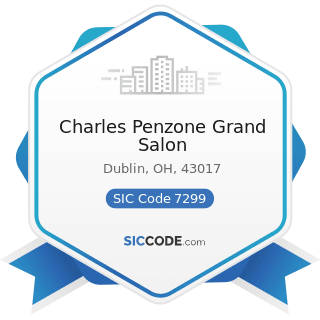 Charles Penzone Grand Salon - SIC Code 7299 - Miscellaneous Personal Services, Not Elsewhere...