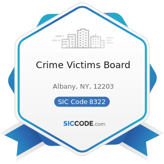 Crime Victims Board - SIC Code 8322 - Individual and Family Social Services