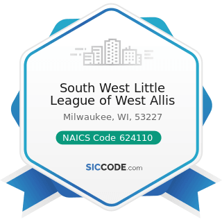 South West Little League of West Allis - NAICS Code 624110 - Child and Youth Services