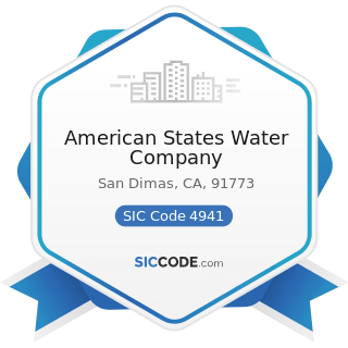American States Water Company - SIC Code 4941 - Water Supply