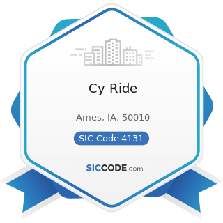 Cy Ride - SIC Code 4131 - Intercity and Rural Bus Transportation