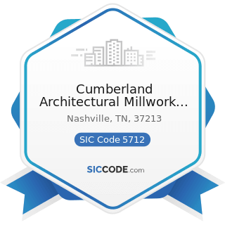 Cumberland Architectural Millwork Inc - SIC Code 5712 - Furniture Stores