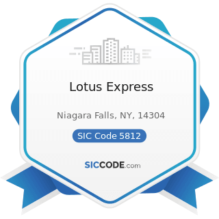 Lotus Express - SIC Code 5812 - Eating Places