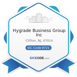 Hygrade Business Group Inc - SIC Code 8721 - Accounting, Auditing, and Bookkeeping Services