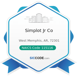 Simplot Jr Co - NAICS Code 115116 - Farm Management Services