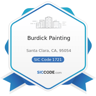 Burdick Painting - SIC Code 1721 - Painting and Paper Hanging